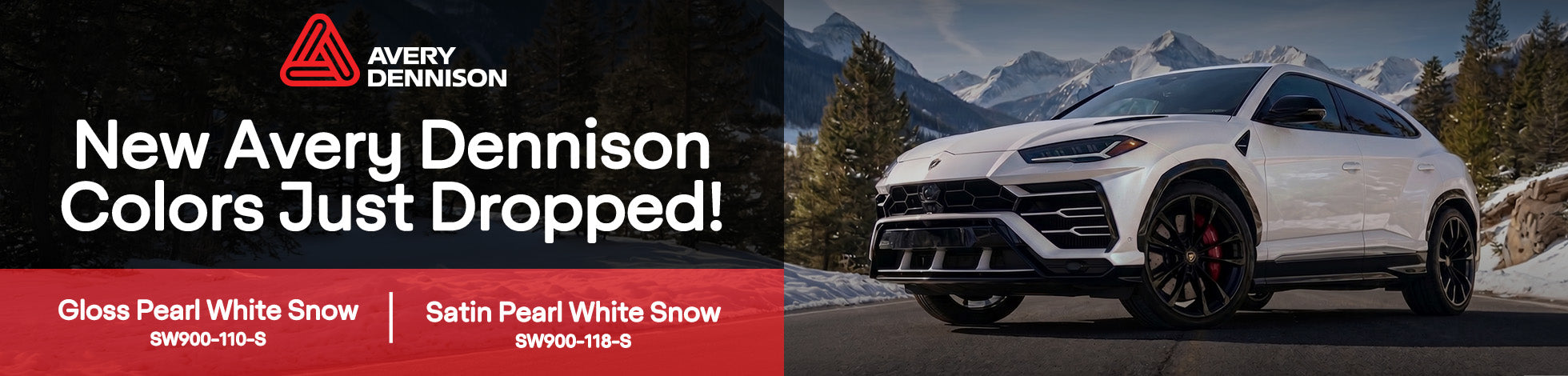 Avery Dennison Pearl White Snow Release