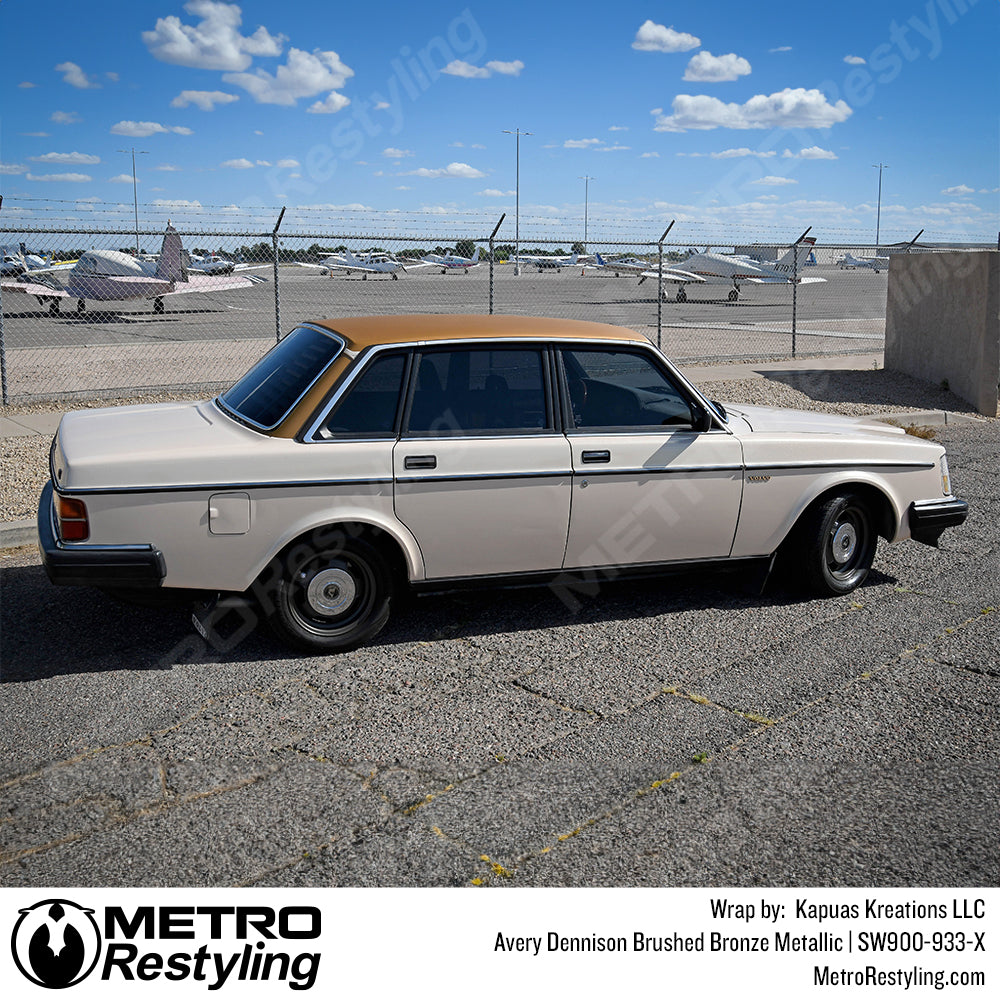 volvo with bronze roof
