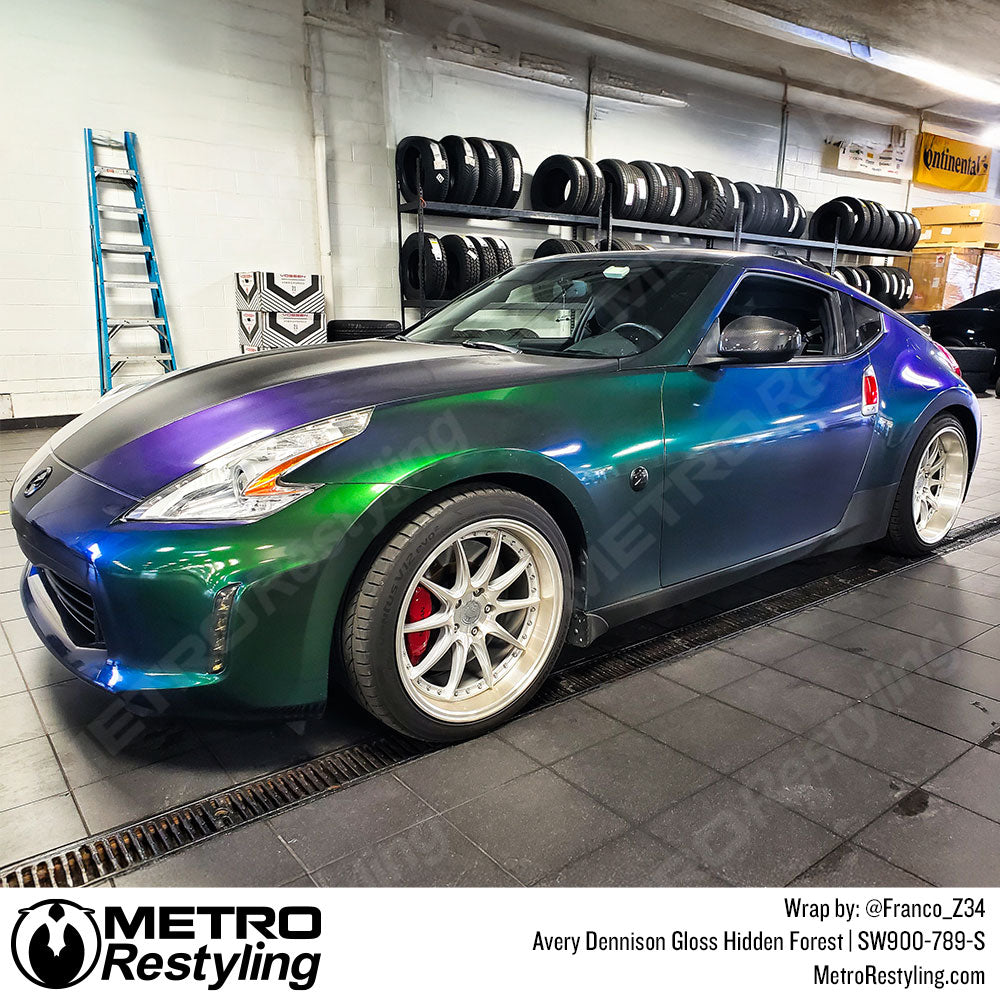 color shift nissan wrap