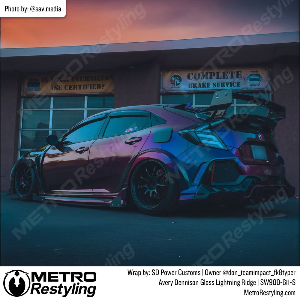 avery lightning ridge car wrap