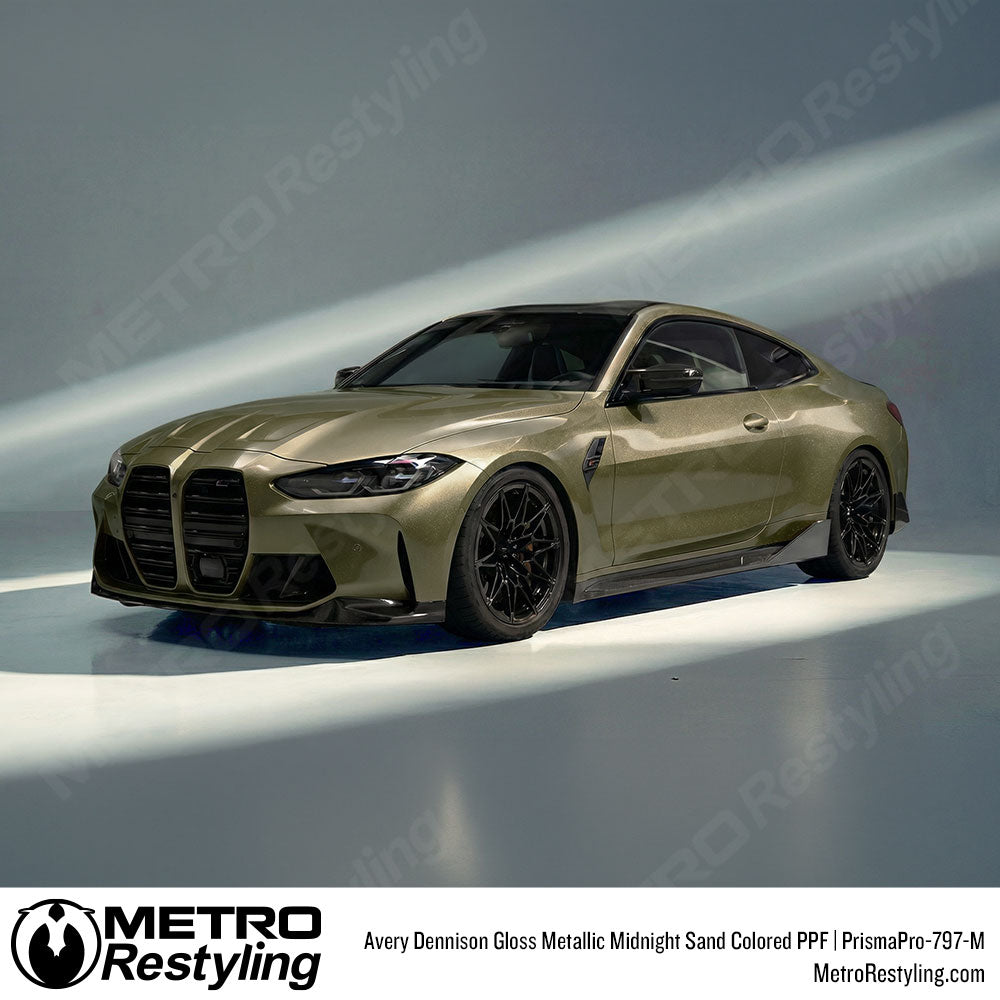 Avery Dennison Gloss Metallic Midnight Sand Colored PPF | PrismaPro-797-M
