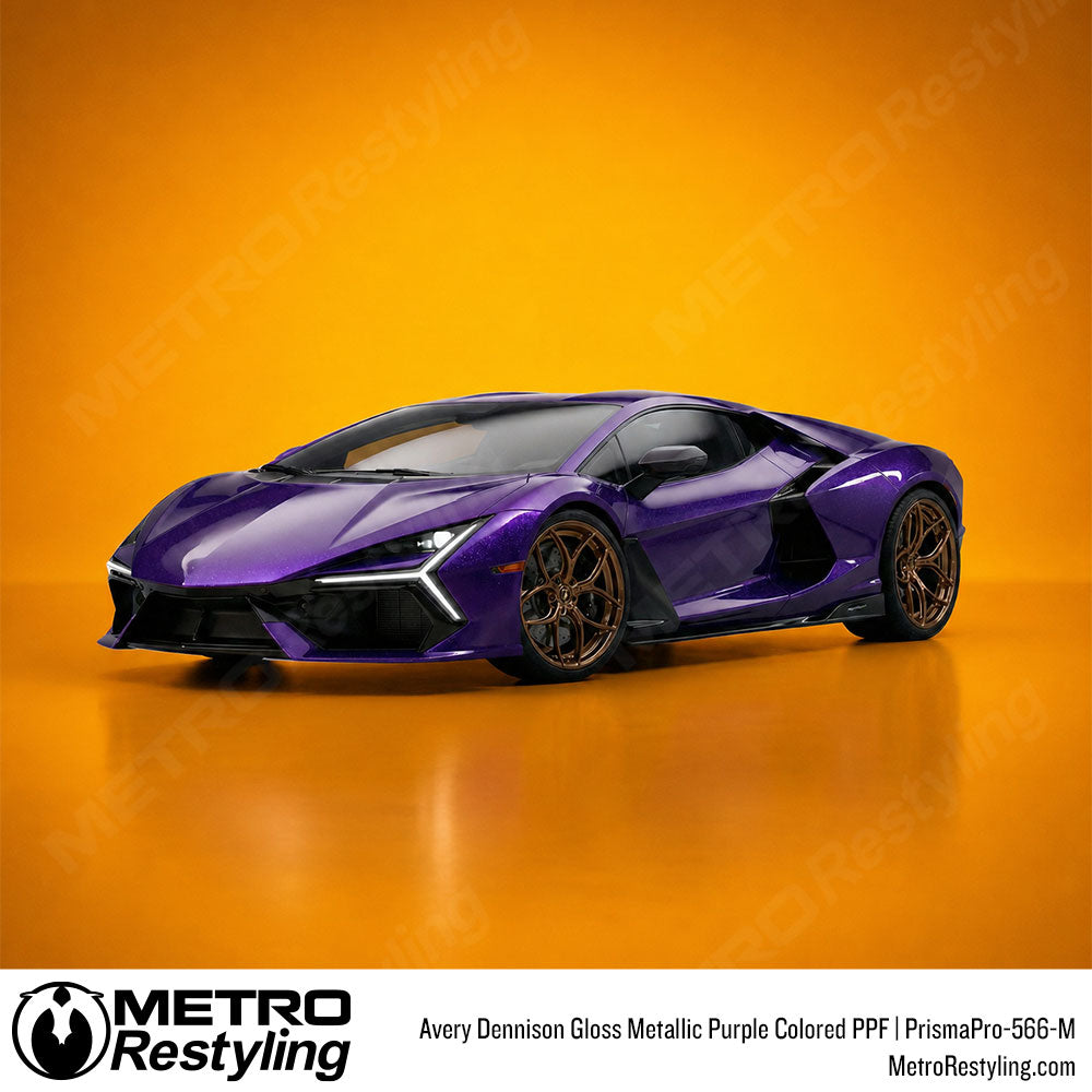Avery Dennison Gloss Metallic Purple Colored PPF | PrismaPro-566-M
