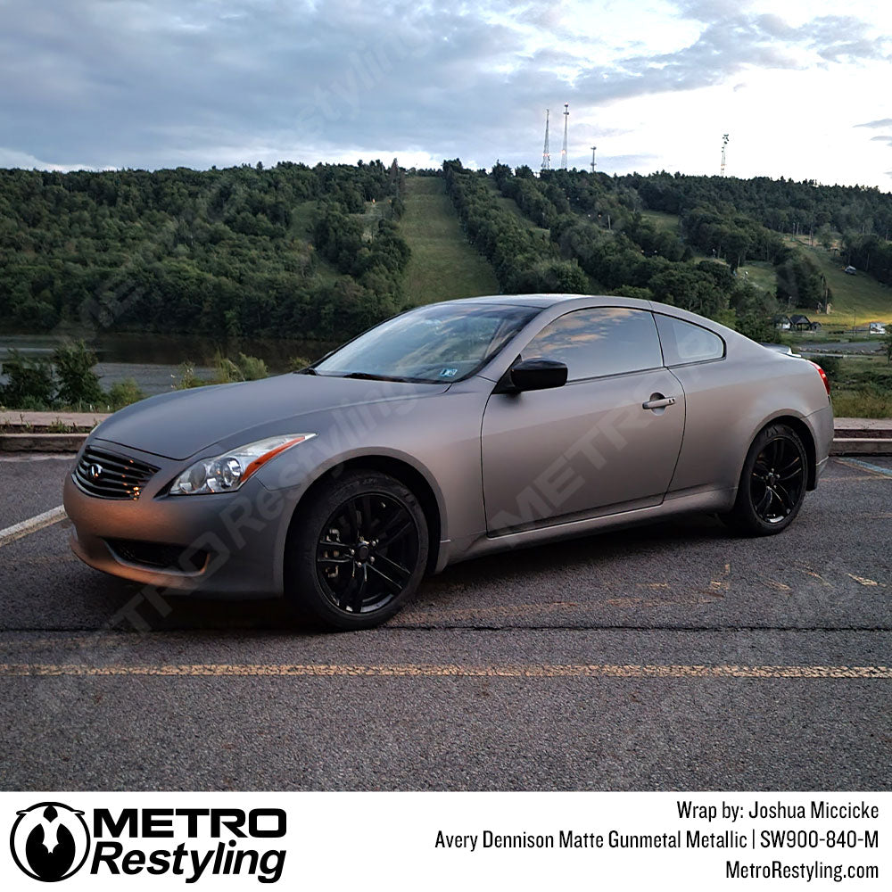 gunmetal infiniti wrap