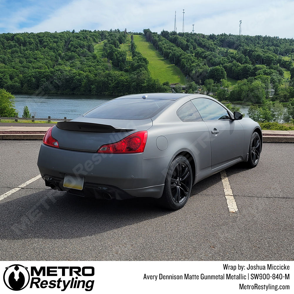 gunmetal infiniti wrap