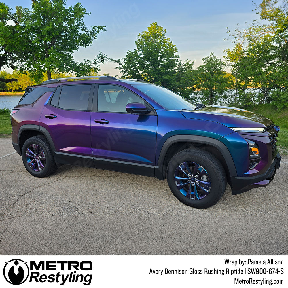 color shift purple blue yellow chevy