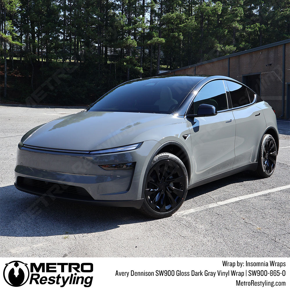 Avery Dennison SW900 Gloss Dark Gray Vinyl Wrap | SW900-865-O