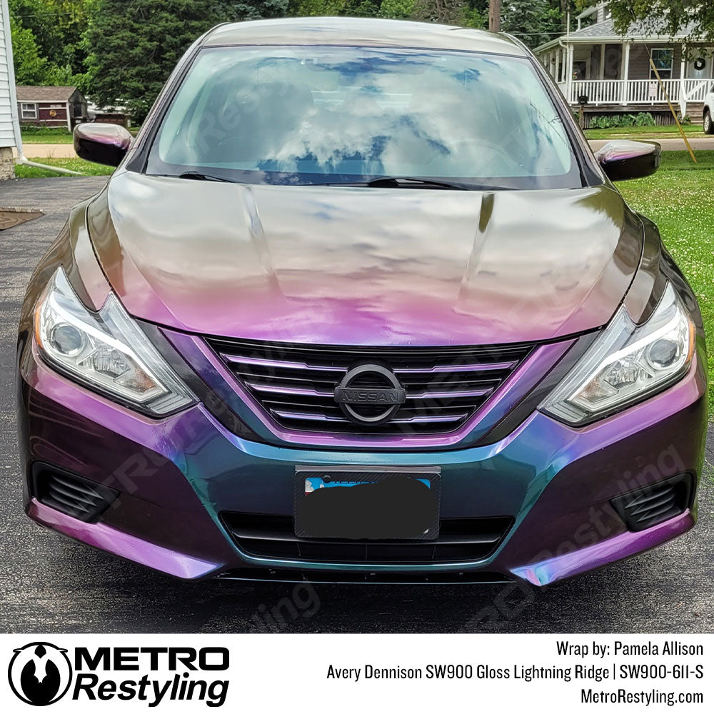 Gloss color shift nissan altima wrap