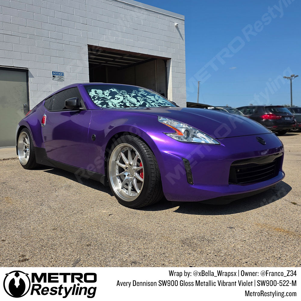 violet nissan wrap