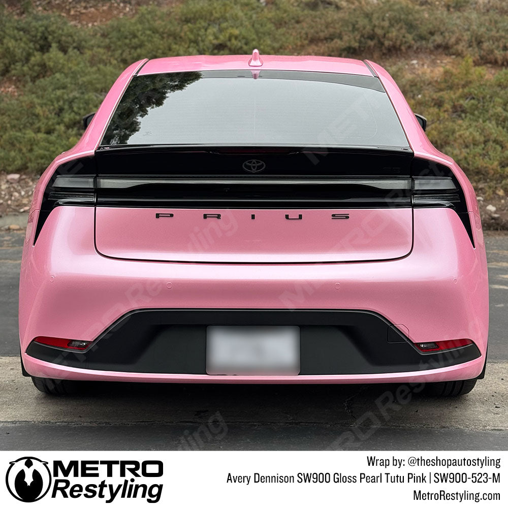 pink prius wrap