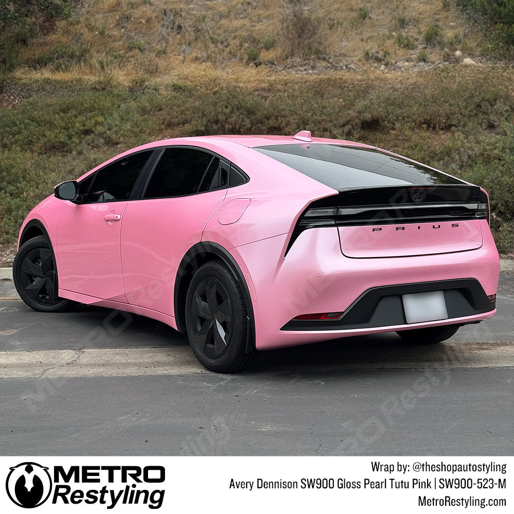 pink prius wrap
