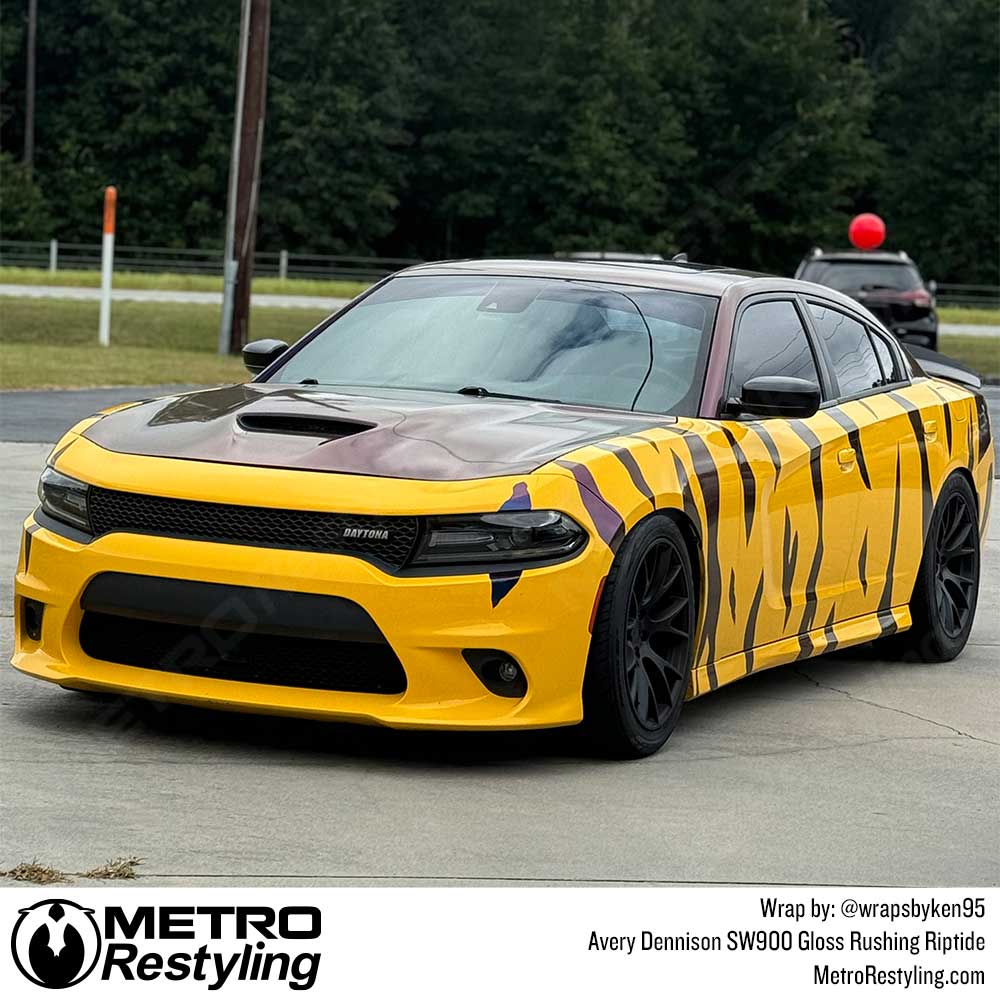 Avery Dennison SW900 Gloss Rushing Riptide Vinyl Wrap | SW900-674-S