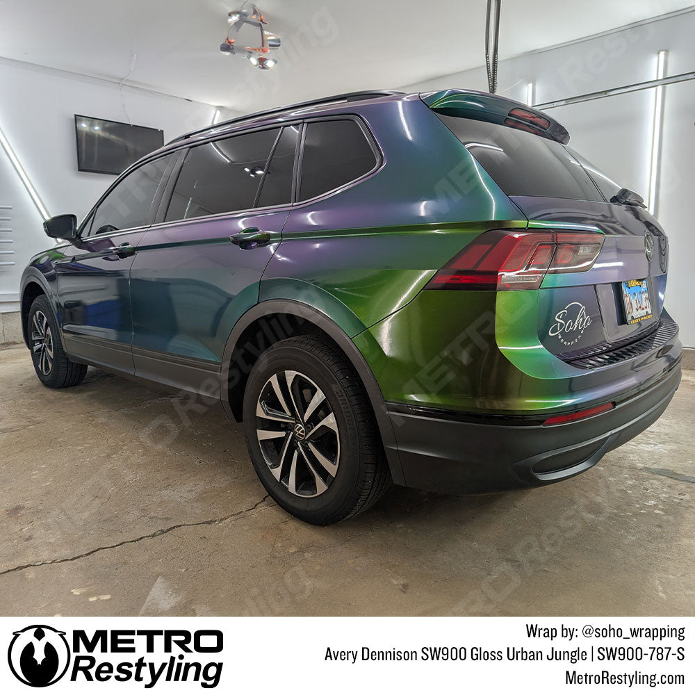 gloss urban jungle suv wrap