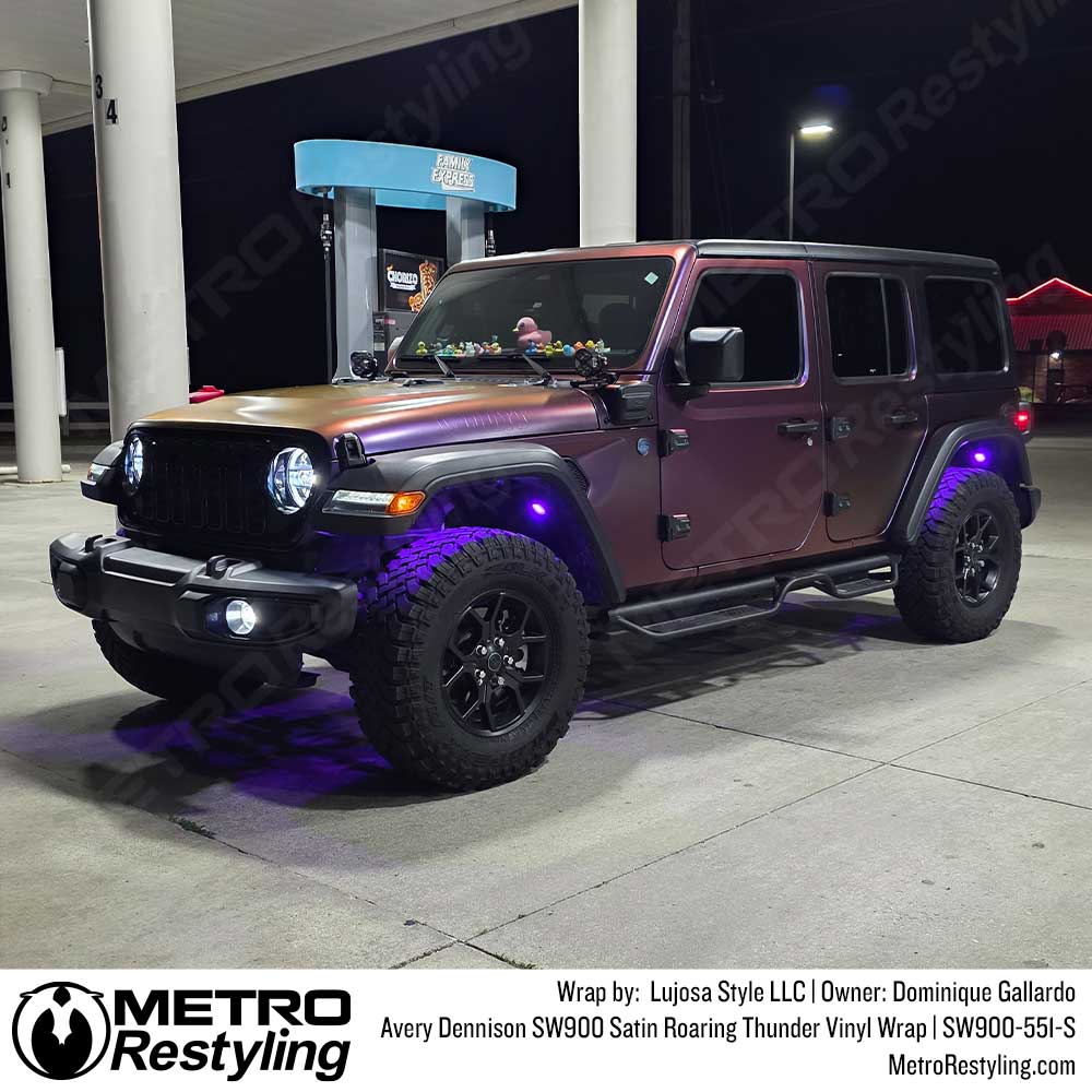 Avery Dennison SW900 Satin Roaring Thunder Vinyl Wrap | SW900-551-S