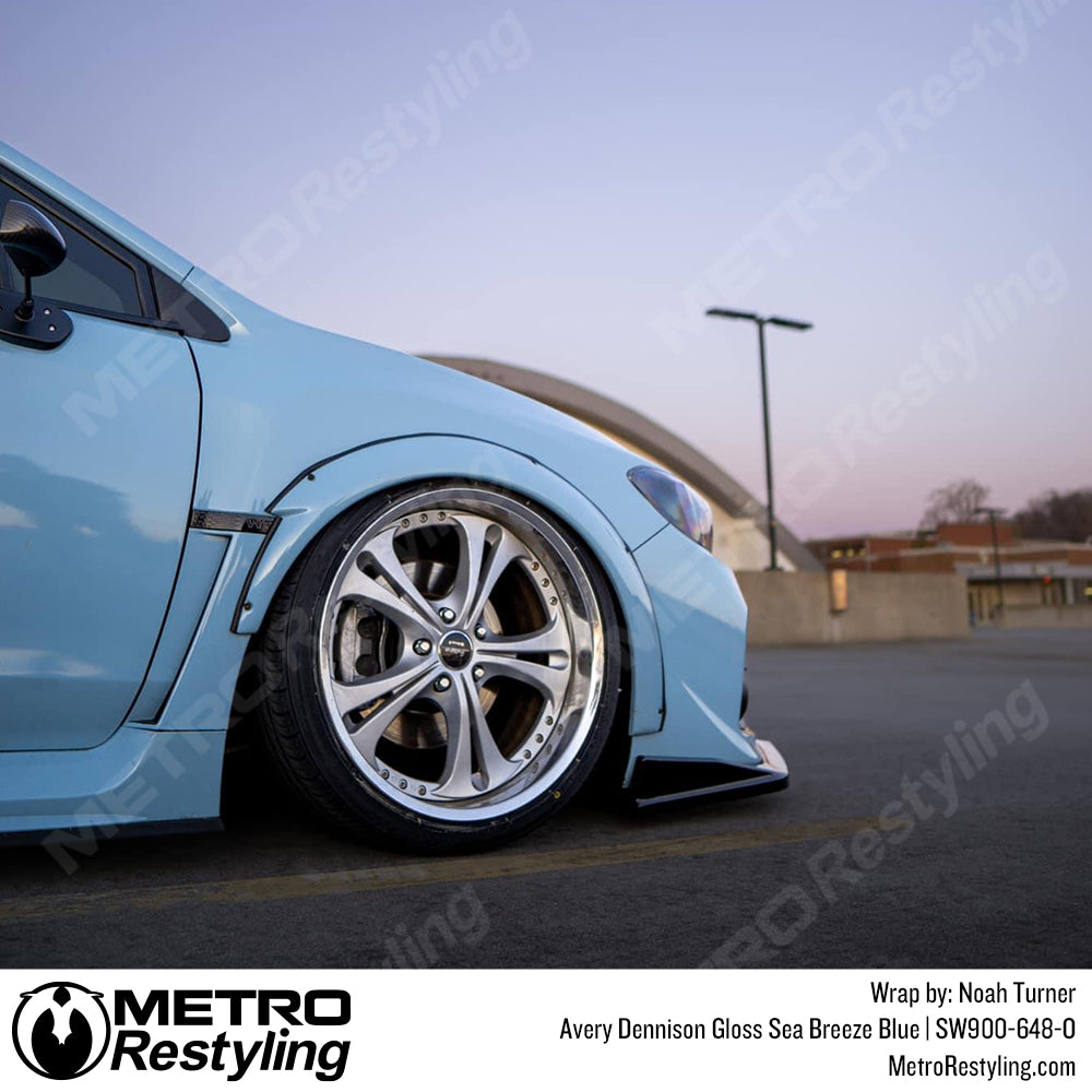 gloss seabreeze blue wrap