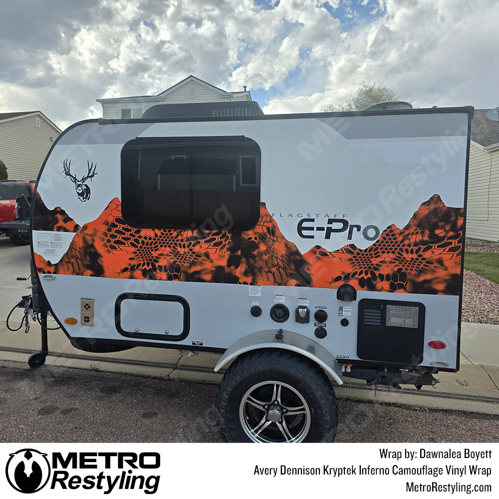 kryptek inferno camouflage vinyl wrap