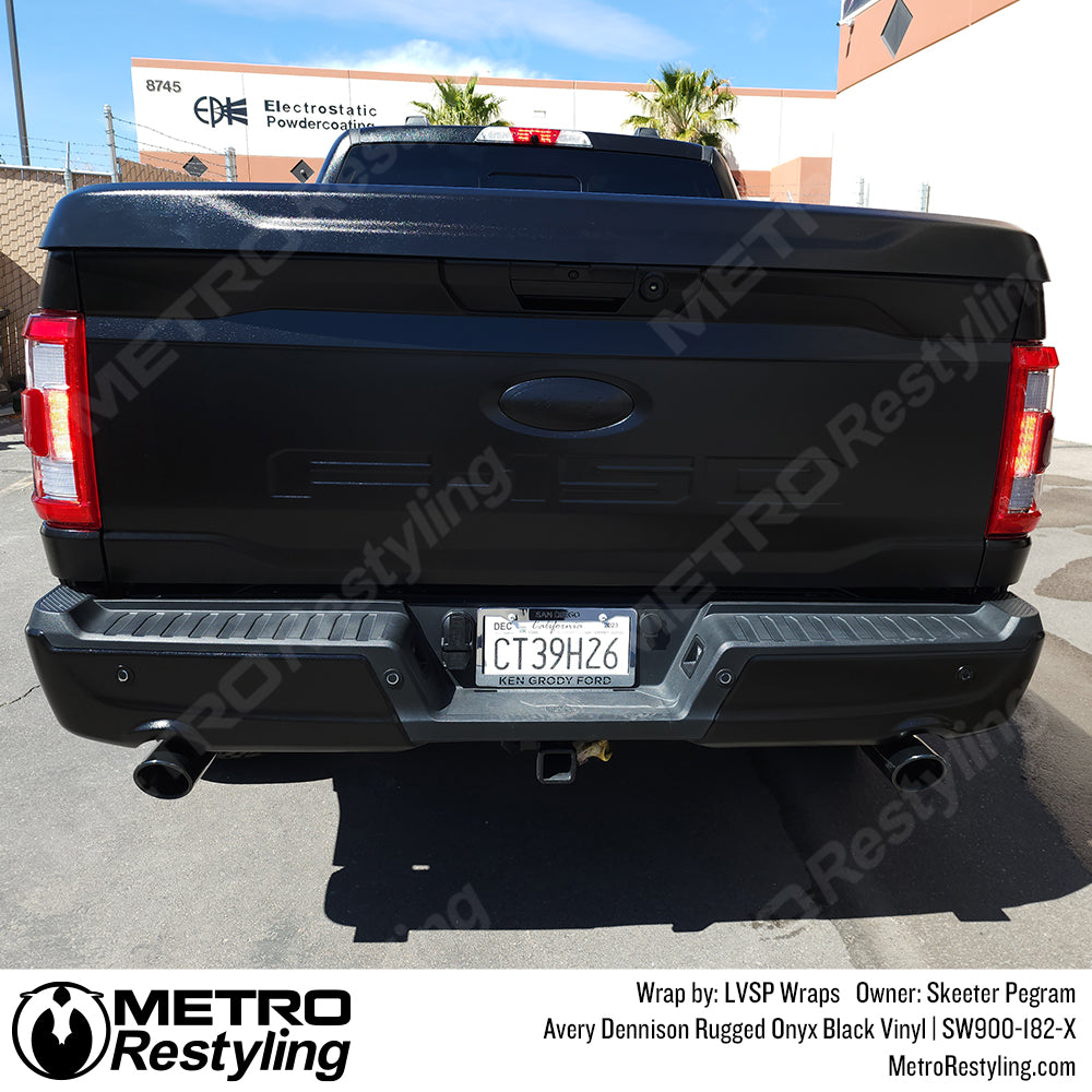 rugged onyx black ford f150