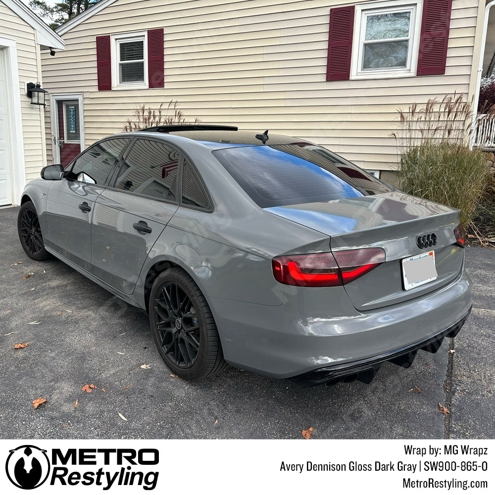 dark gray audi wrap