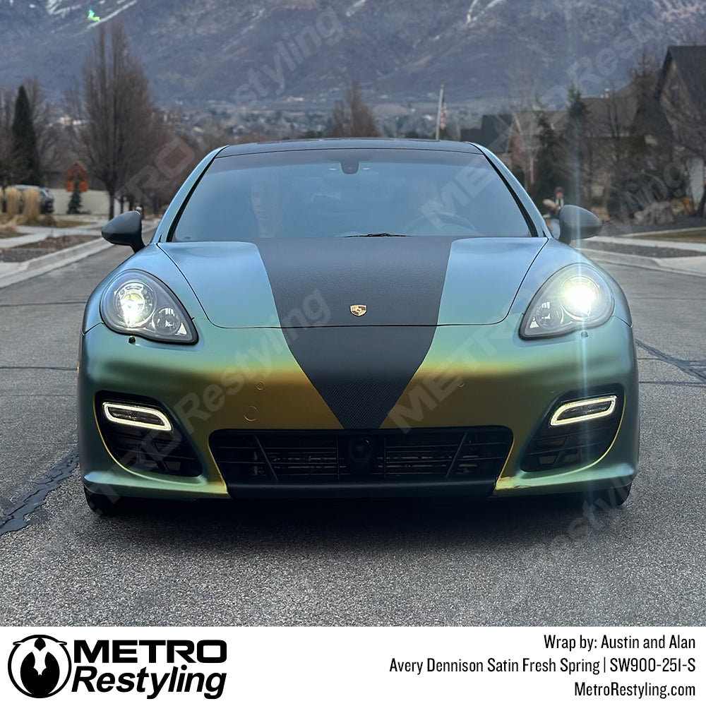 Satin Spring Porsche Wrap