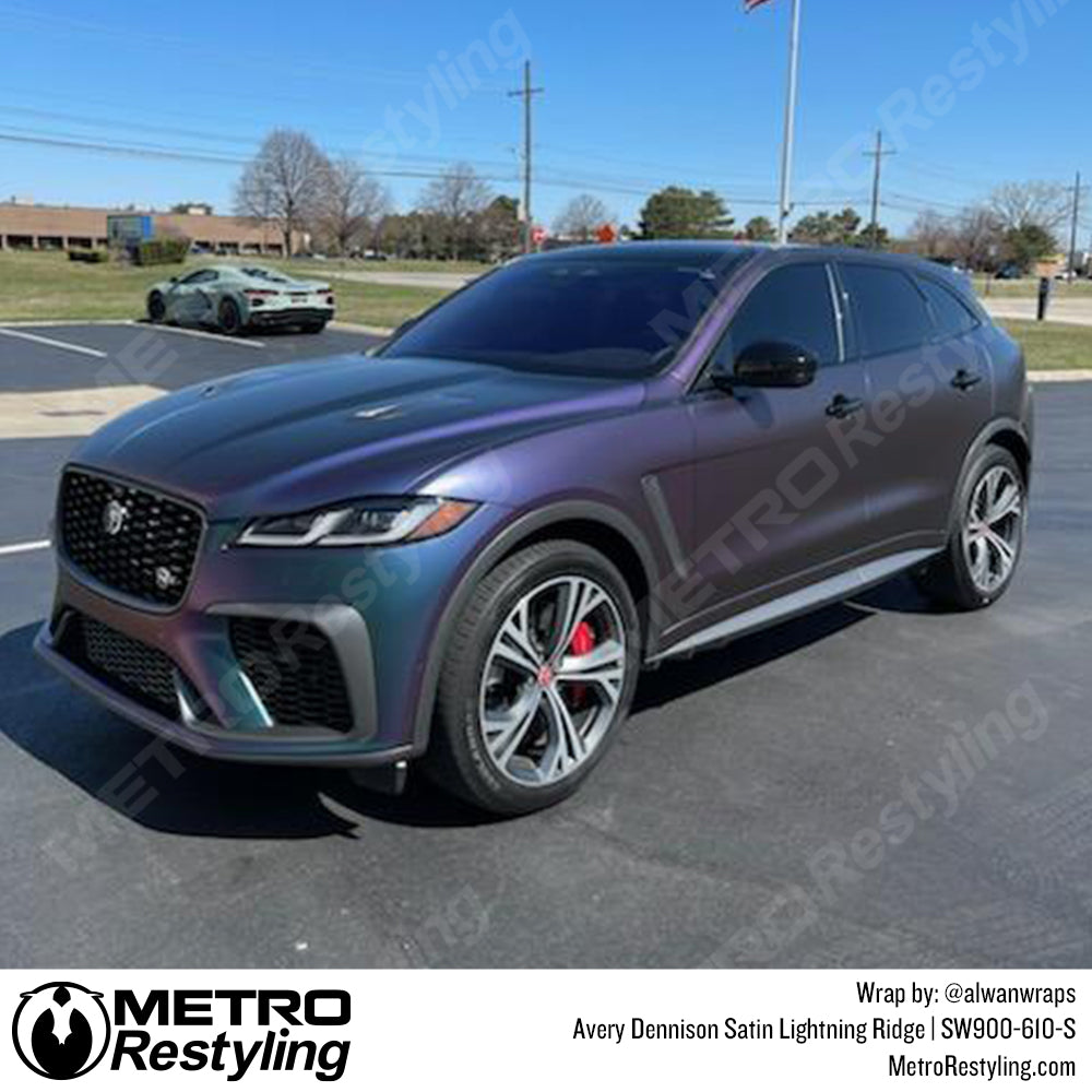 Avery Dennison Satin Lightning Ridge Vinyl Wrap