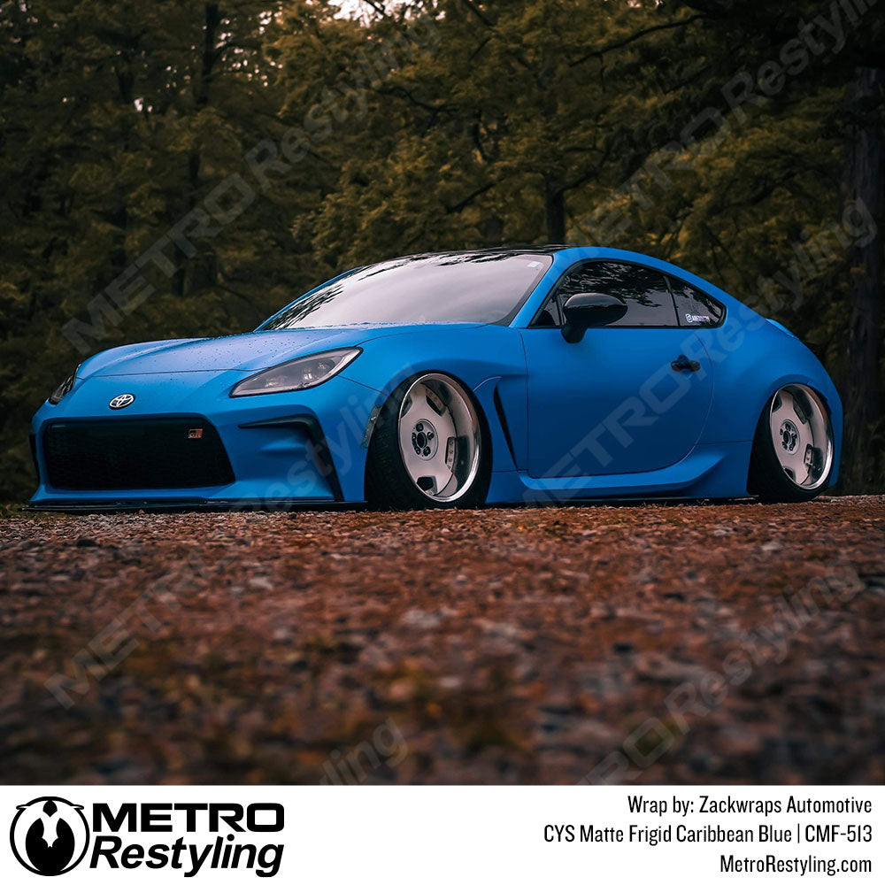 blue toyota wrap