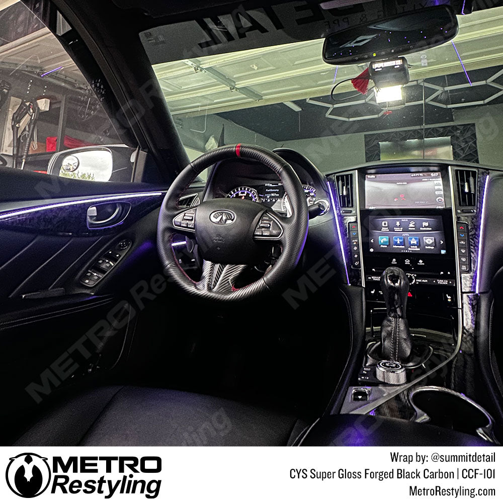 carbon fiber dashboard vinyl