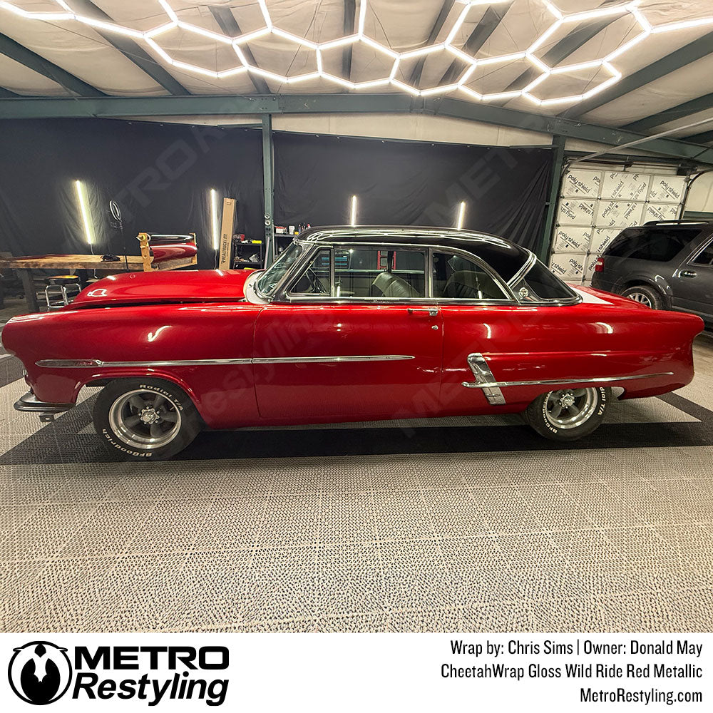 CheetahWrap Gloss Wild Ride Red Metallic