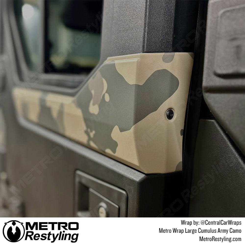 polaris ranger with army camo wrap