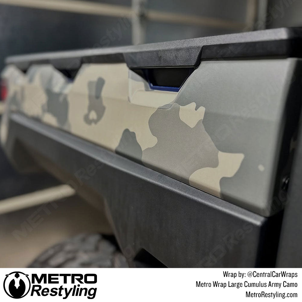 polaris ranger with army camo wrap