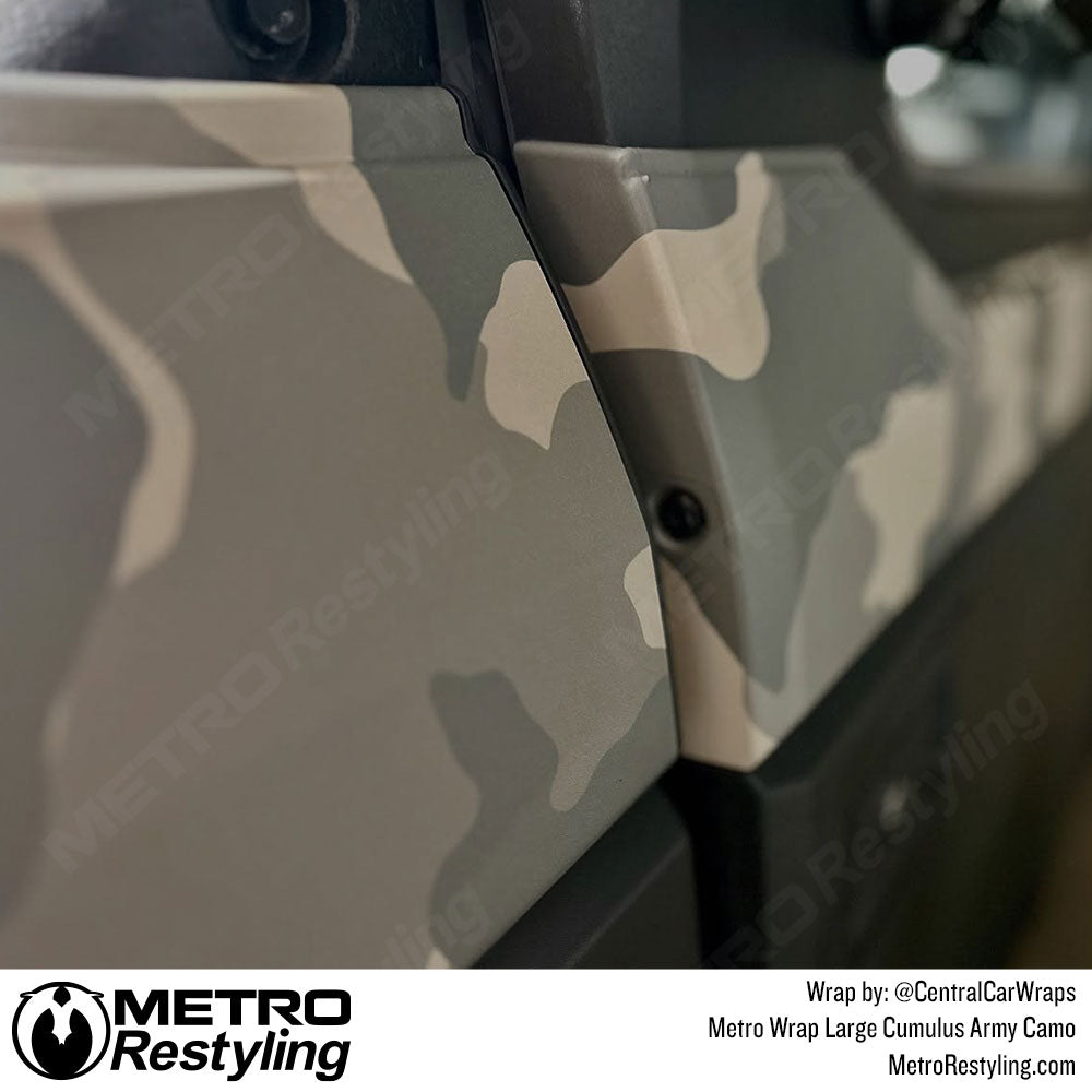 polaris ranger with army camo wrap