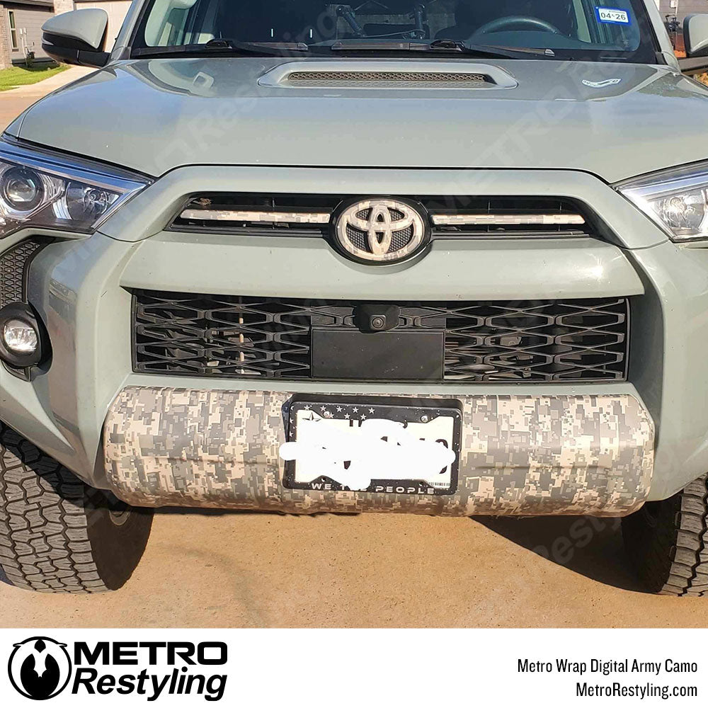 army camo toyota vinyl wrap