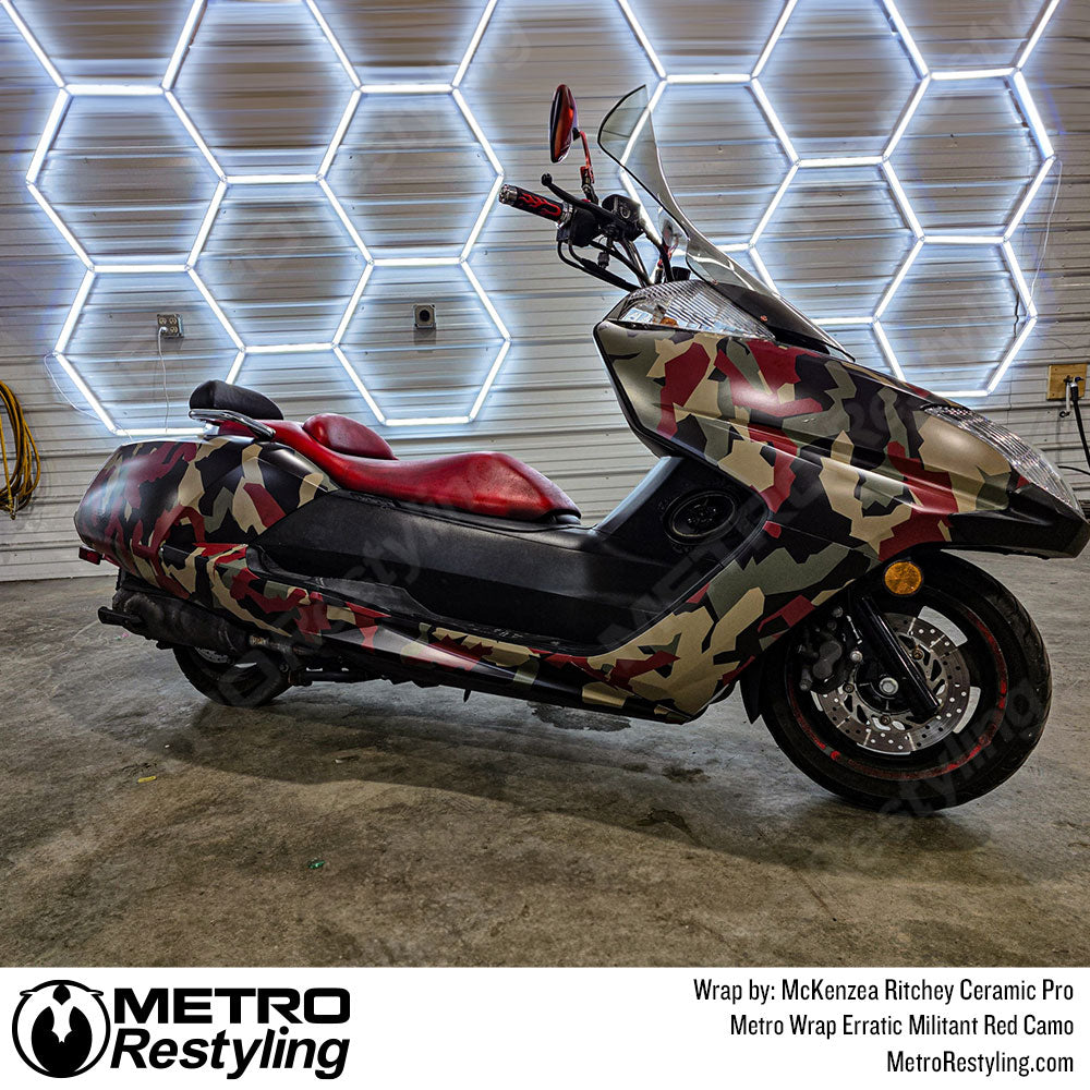 militant red yamaha wrap