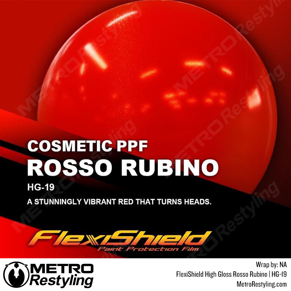 FlexiShield High Gloss Russo Rubnio Cosmetic Paint Protection Film Wrap | HG-19