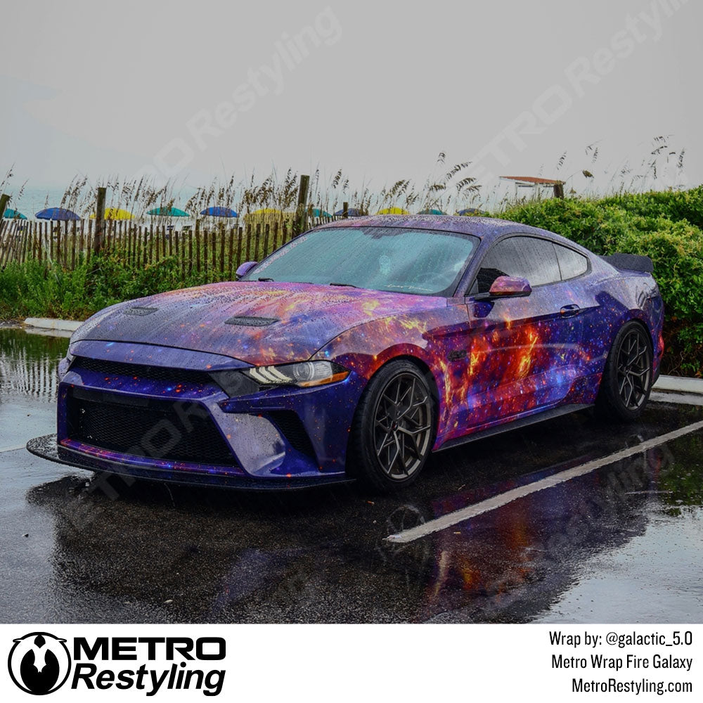 galaxy mustang wrap