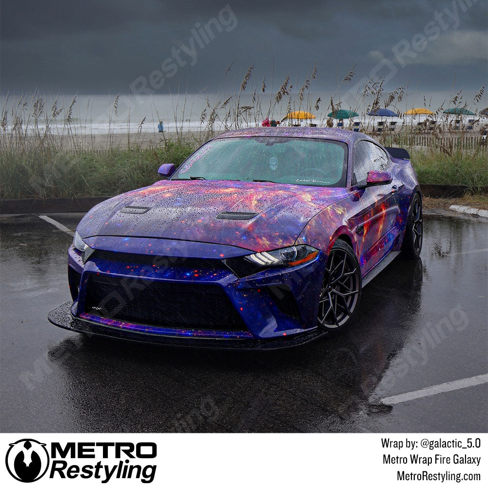 galaxy mustang wrap