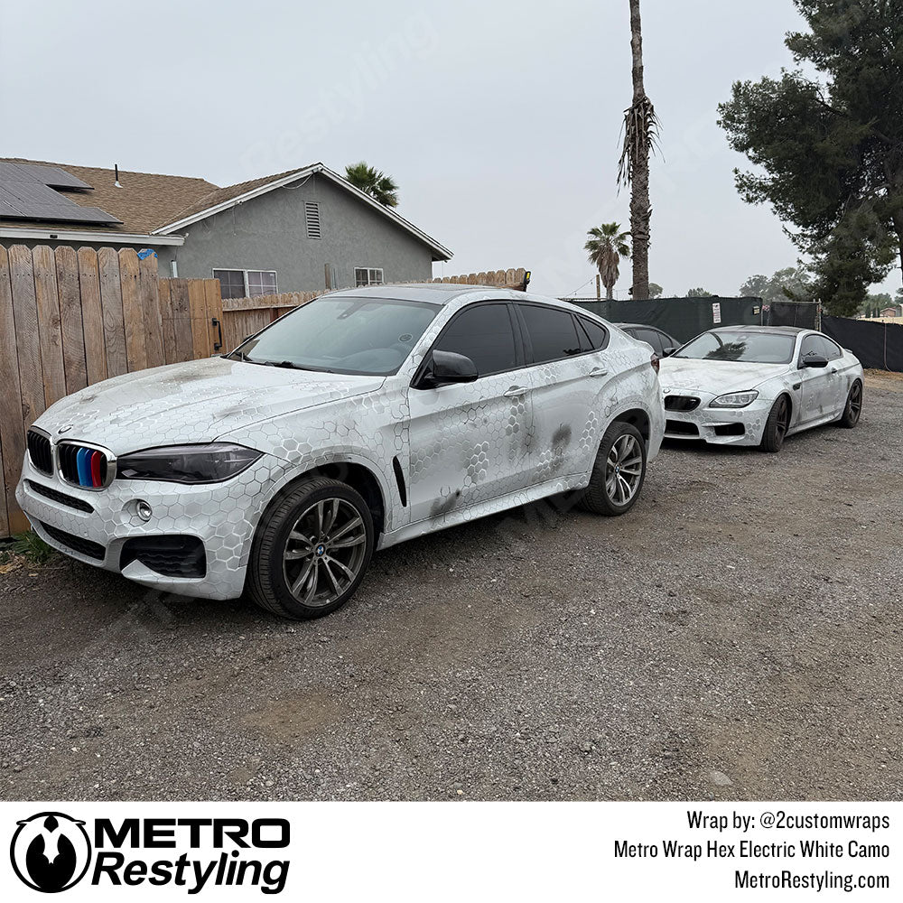 hex electric car wrap