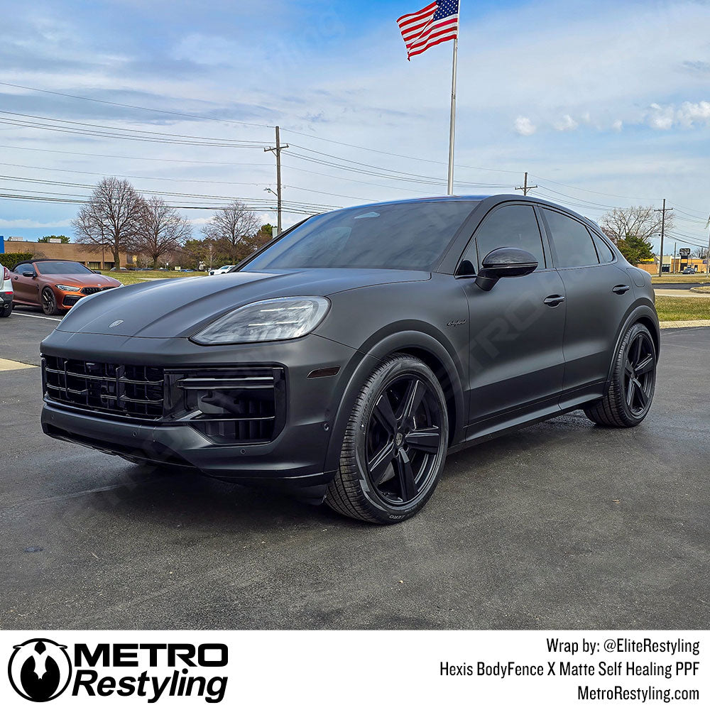 matte ppf porsche