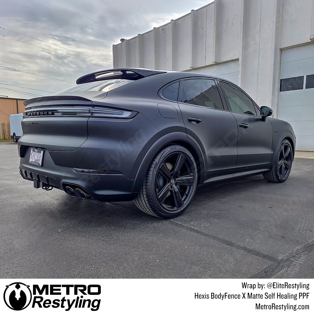 matte ppf porsche