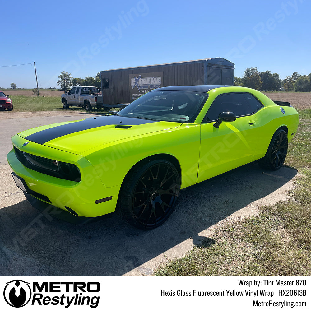 hexis gloss fluorescent yellow