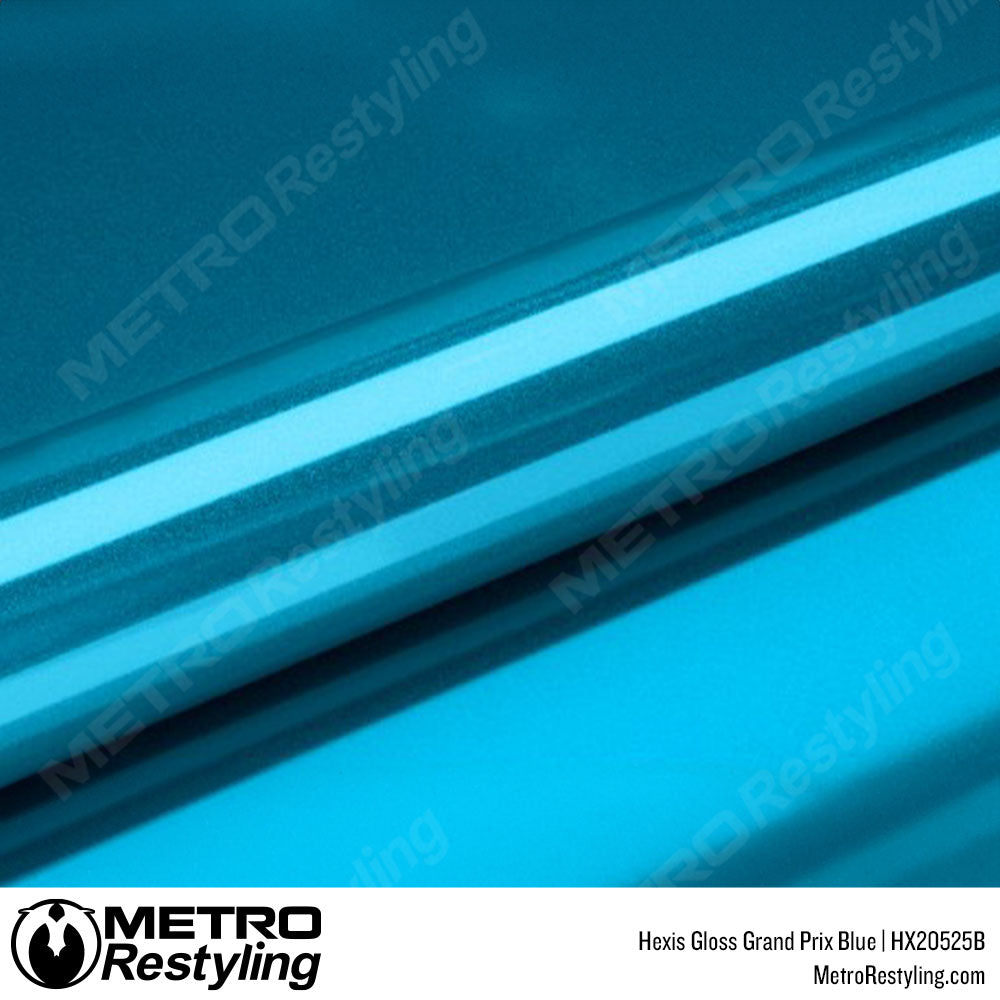 Hexis Gloss Grand Prix Blue Vinyl Wrap | HX20525B