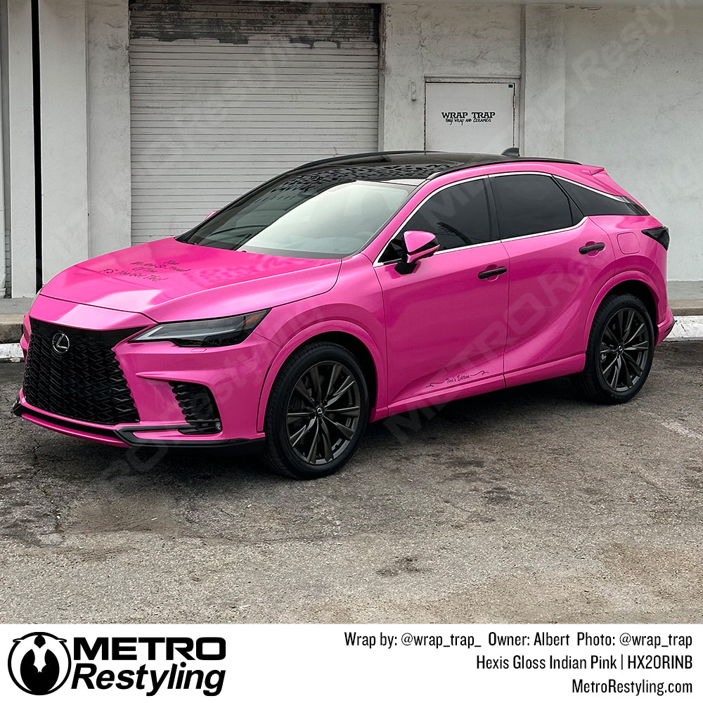 pink lexus wrap
