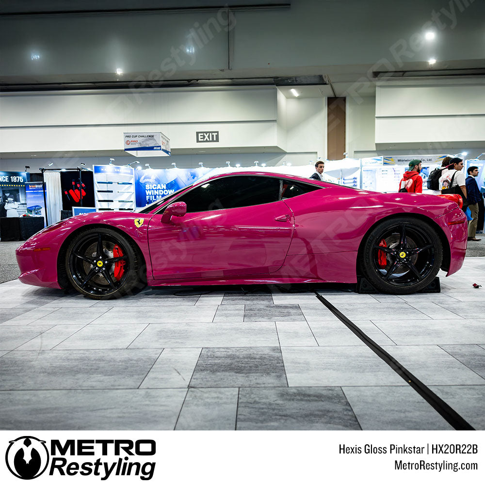 pink ferrari wrap