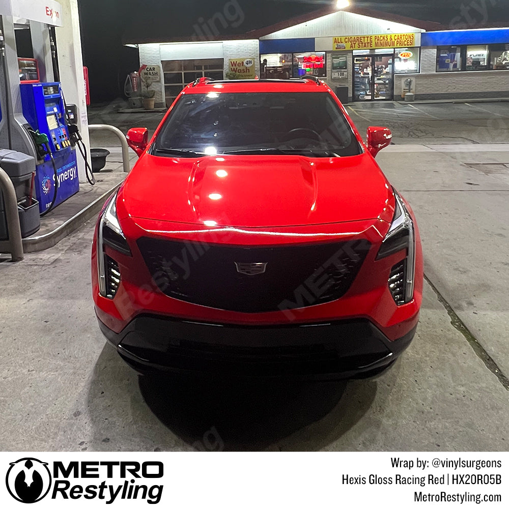 Red Vinyl Wrap Gloss