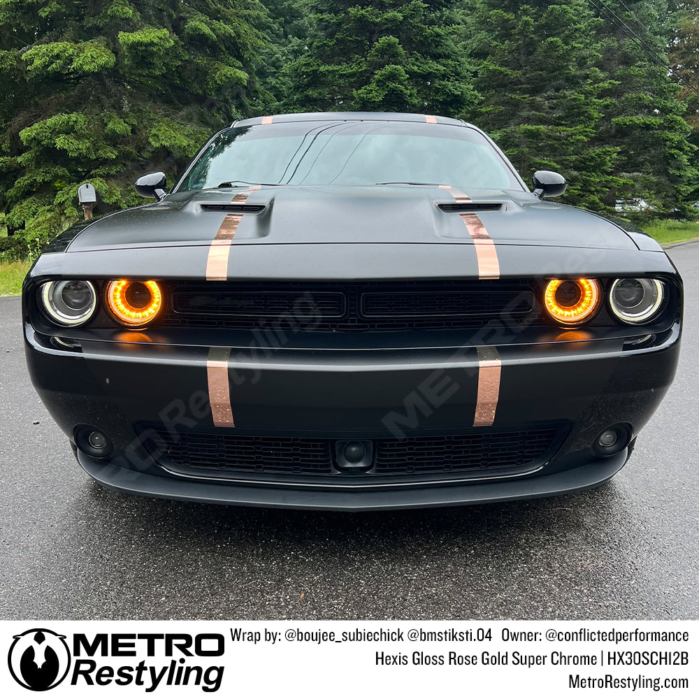 rose gold challenger wrap