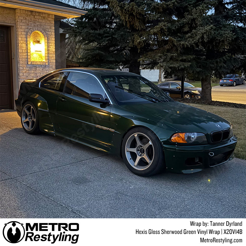 bmw sherwood green forest green wrap