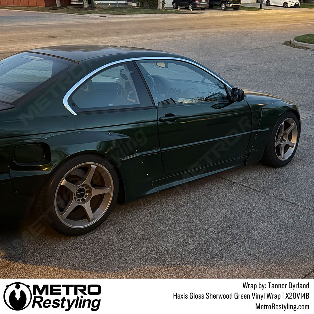 bmw sherwood green forest green wrap