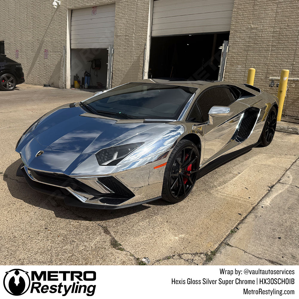 chrome lambo wrap
