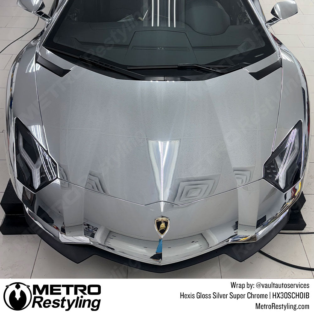 chrome lambo wrap