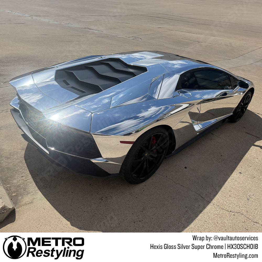 chrome lambo wrap