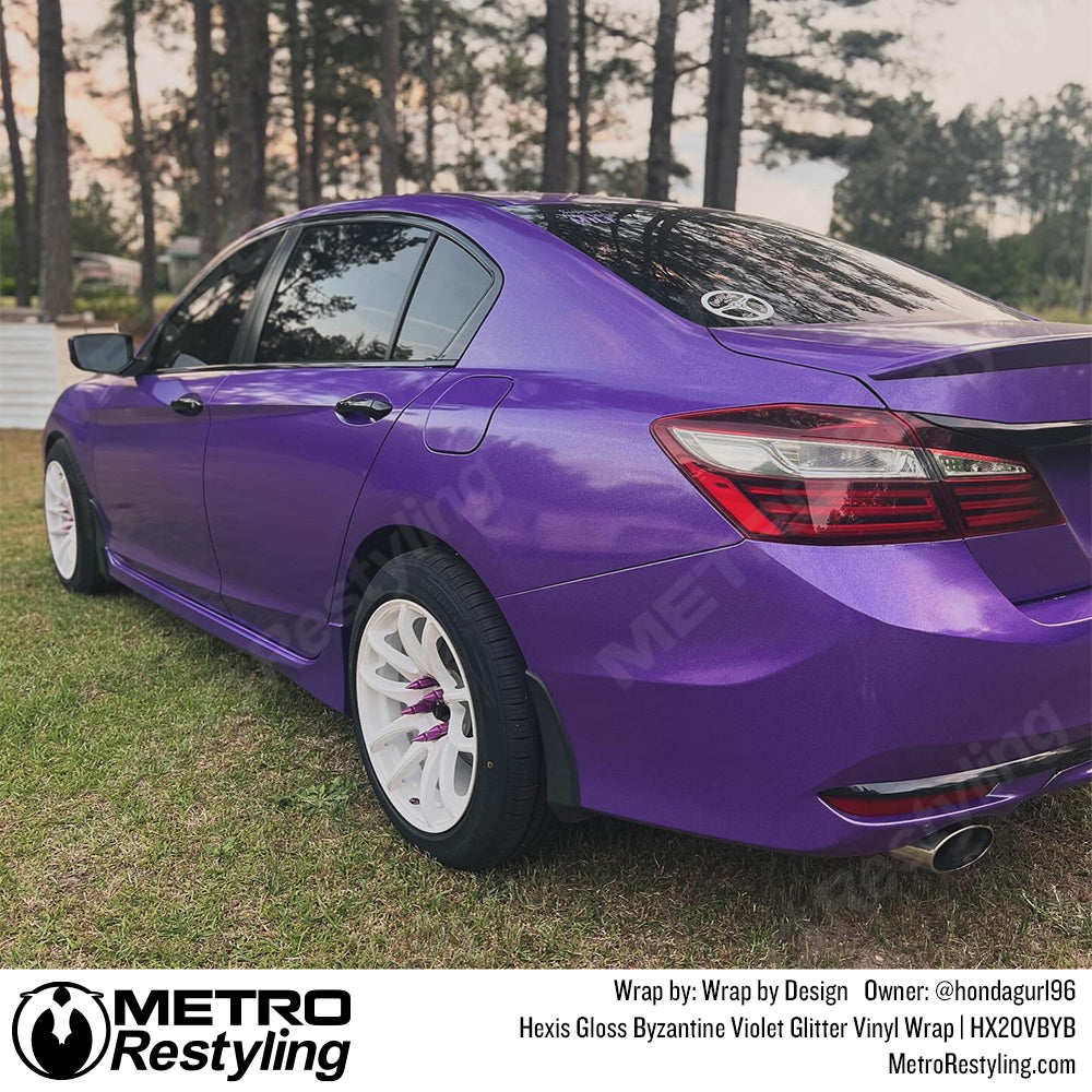 hexis violet vinyl byzantine wrap