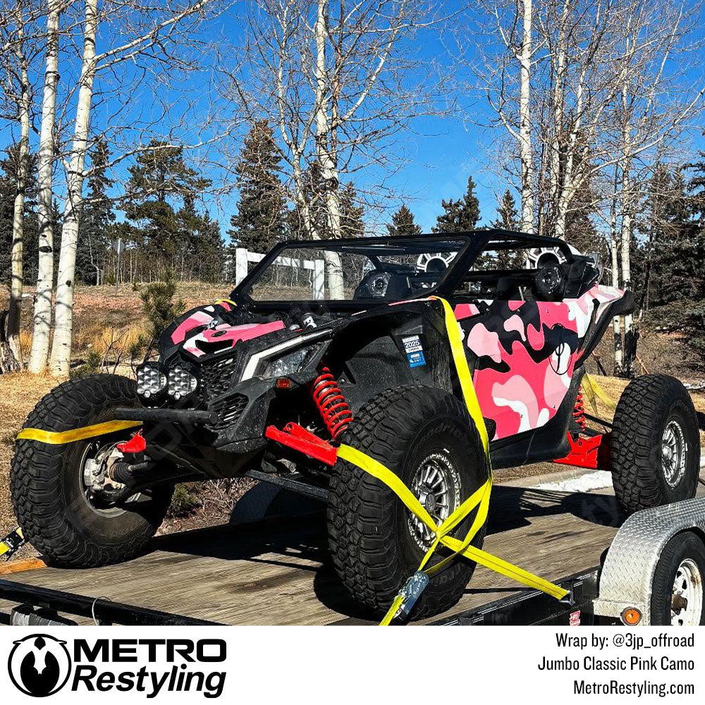 pink camo atv